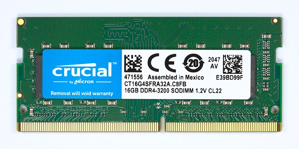 Micron DDR4 SO-DIMM 16 GB